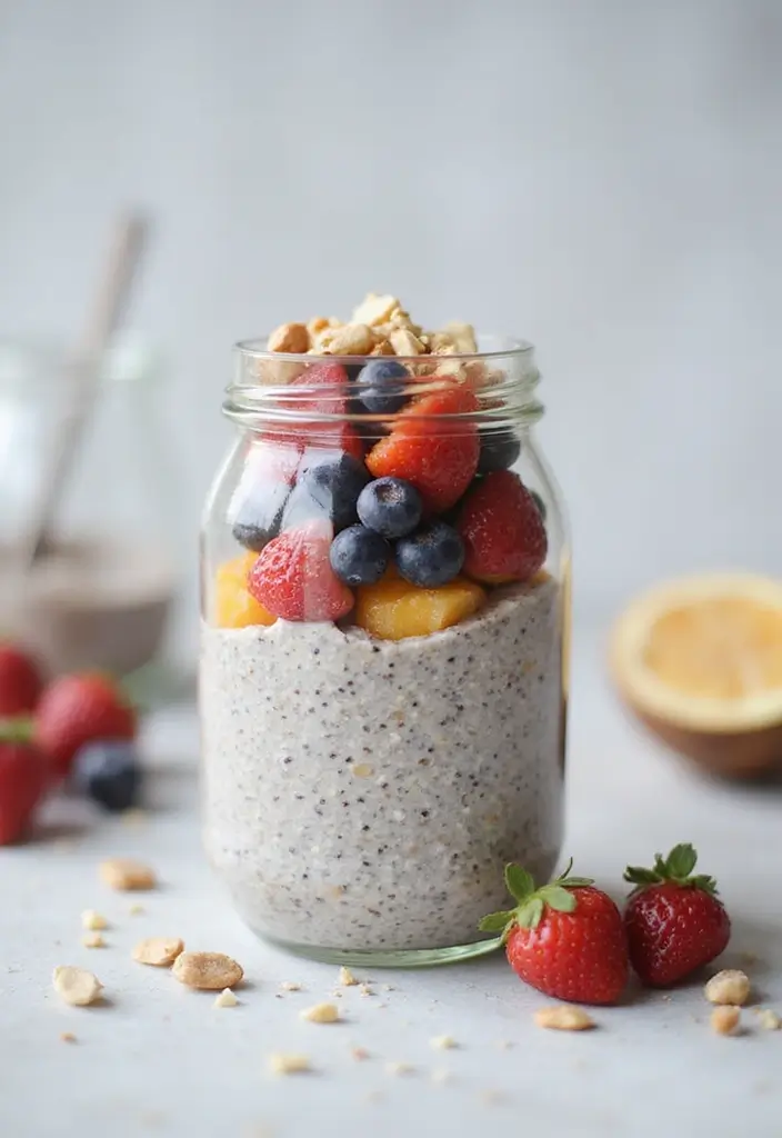 30+ Healthy Meal Prep on a Budget Recipes for Simple Clean Eating 143 30+ Healthy Meal Prep on a Budget Recipes for Simple Clean Eating - 27. Coconut Chia Pudding