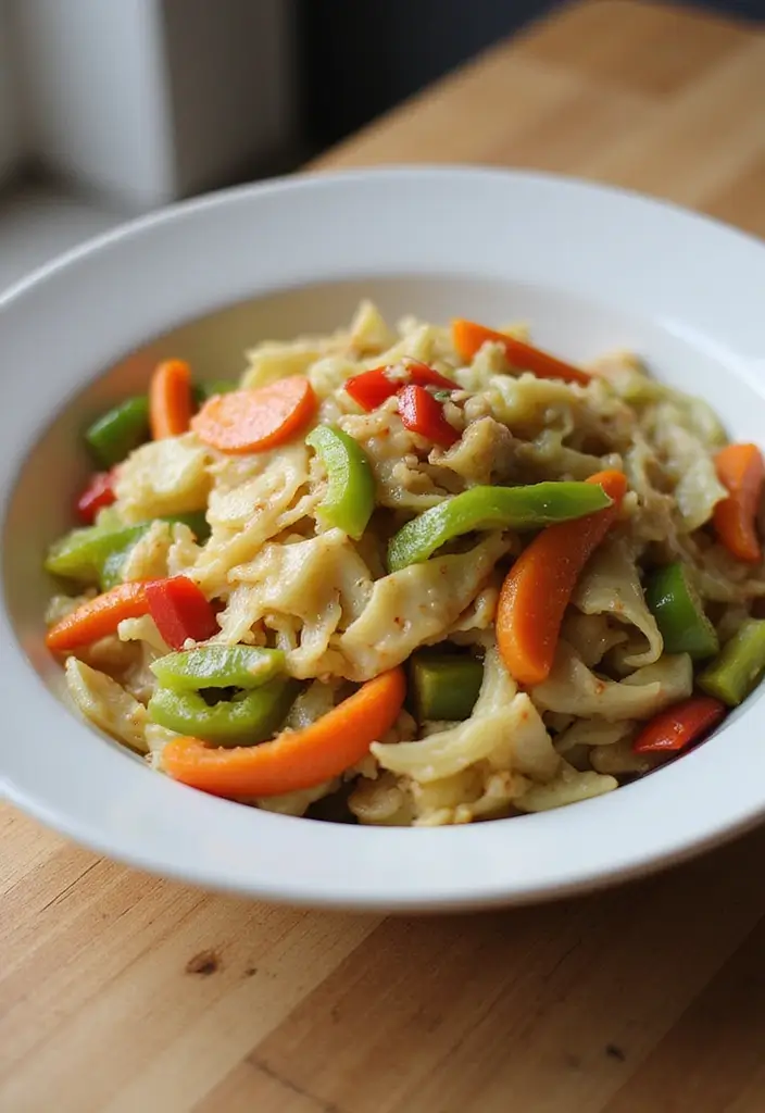 30+ Healthy Meal Prep on a Budget Recipes for Simple Clean Eating 157 30+ Healthy Meal Prep on a Budget Recipes for Simple Clean Eating - 29. Cabbage Stir-Fry