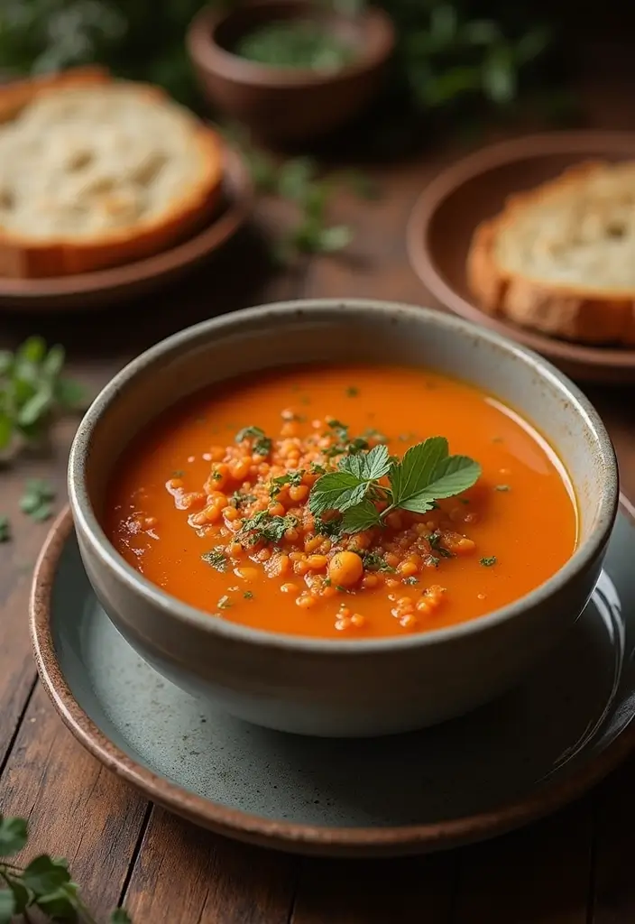 30 High-Protein Crockpot Meal Prep Recipes for Easy Dinners - 7. Red Lentil Soup