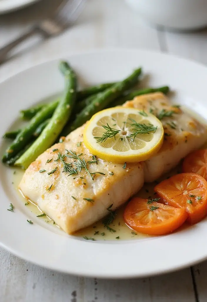 30 High-Protein Low-Carb Meal Prep Recipes to Stay Fit 79 30 High-Protein Low-Carb Meal Prep Recipes to Stay Fit - 13. Baked Cod with Lemon and Dill