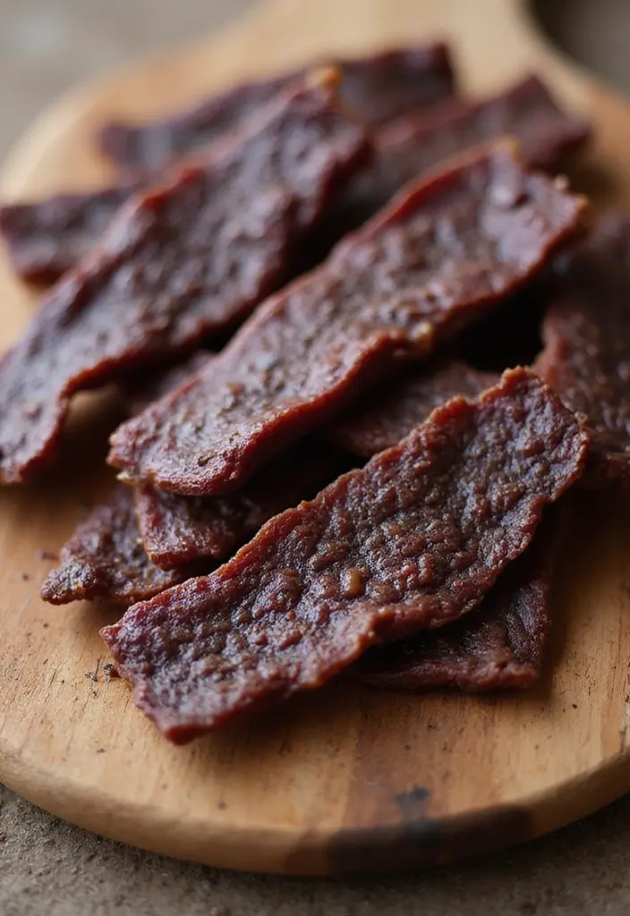 30 High-Protein Low-Carb Snack and Meal Prep Recipes for Busy Days - 11. Beef Jerky