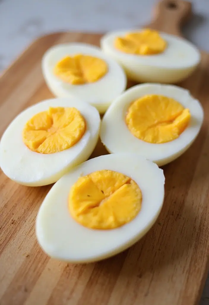 30 High-Protein Low-Carb Snack and Meal Prep Recipes for Busy Days - 13. Hard-Boiled Eggs