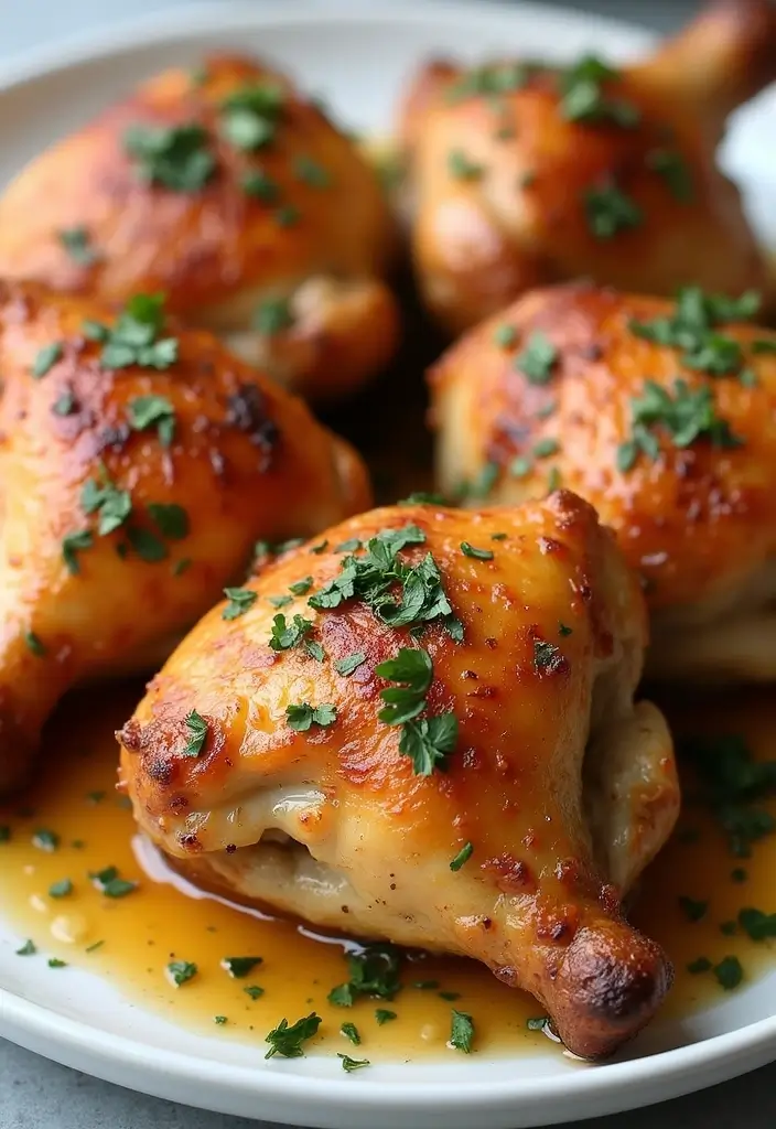 30 High-Protein Low-Carb Snack and Meal Prep Recipes for Busy Days - 29. Baked Chicken Thighs