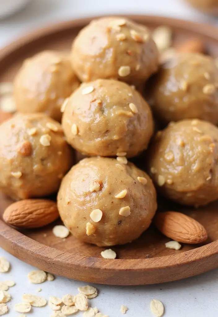 30 High-Protein Low-Carb Snack and Meal Prep Recipes for Busy Days - 4. Almond Butter Energy Bites