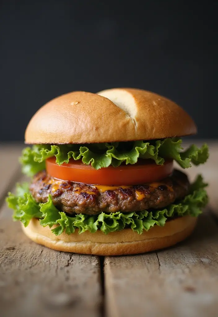 30 High-Protein Vegetarian Bulking Meal Prep Recipes for Men - 10. Protein-Packed Veggie Burgers