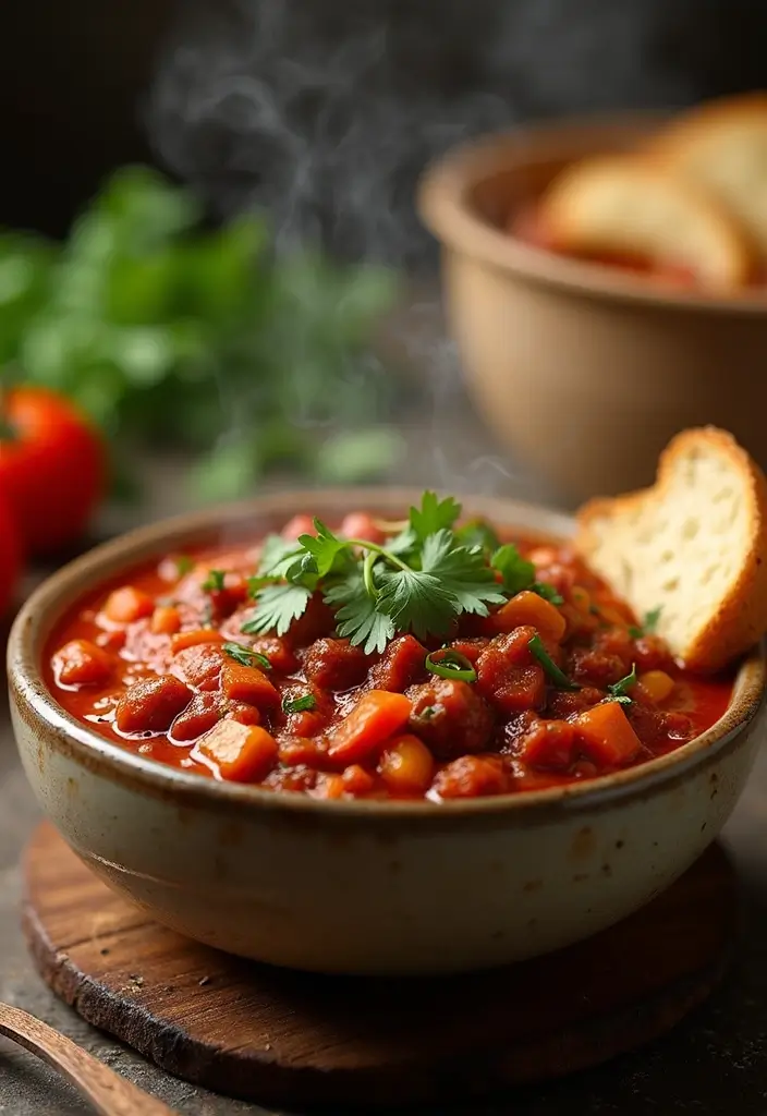 30 High-Protein Vegetarian Bulking Meal Prep Recipes for Men - 29. Spicy Veggie Chili