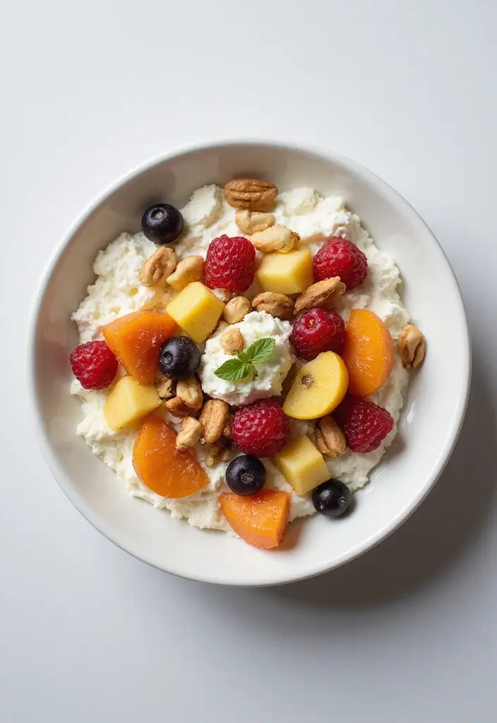 30 Low-Calorie Breakfast Meal Prep Recipes to Start the Day Right 94 30 Low-Calorie Breakfast Meal Prep Recipes to Start the Day Right - 16. Cottage Cheese Breakfast Bowl