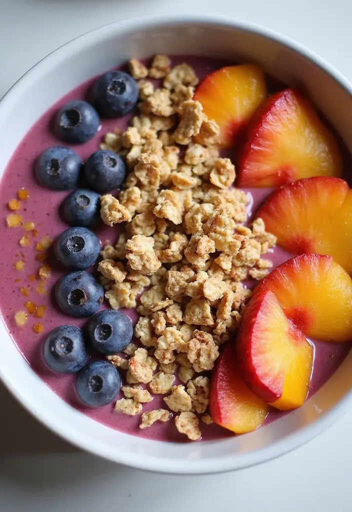 30 Low-Calorie Breakfast Meal Prep Recipes to Start the Day Right 132 30 Low-Calorie Breakfast Meal Prep Recipes to Start the Day Right - 22. Low-Calorie Smoothie Bowl