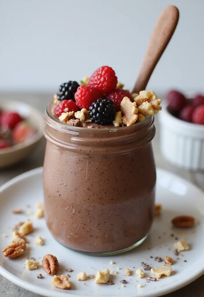 30 Low-Calorie Breakfast Meal Prep Recipes to Start the Day Right 144 30 Low-Calorie Breakfast Meal Prep Recipes to Start the Day Right - 24. Chocolate Chia Pudding