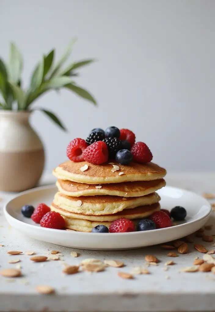 30 Low-Carb Meal Prep Recipes for Weight Loss Goals 54 30 Low-Carb Meal Prep Recipes for Weight Loss Goals - 10. Almond Flour Pancakes