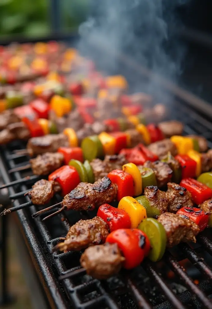 30 Low-Carb Meal Prep Recipes for Weight Loss Goals 75 30 Low-Carb Meal Prep Recipes for Weight Loss Goals - 13. Beef and Vegetable Skewers