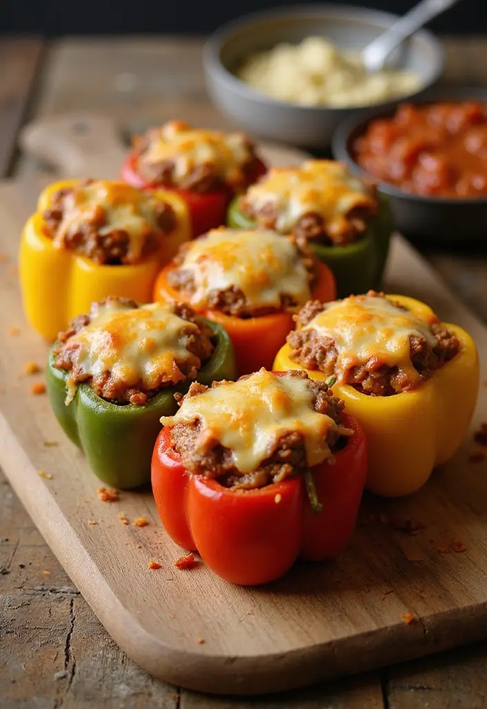30 Low-Carb Meal Prep Recipes for Weight Loss Goals 134 30 Low-Carb Meal Prep Recipes for Weight Loss Goals - 22. Stuffed Bell Peppers