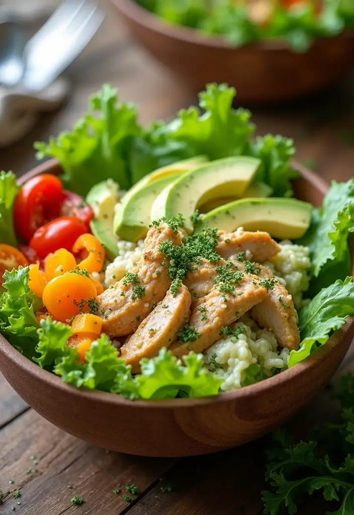 30 Low-Carb Meal Prep Recipes for Weight Loss Goals 35 30 Low-Carb Meal Prep Recipes for Weight Loss Goals - 7. Avocado Chicken Salad