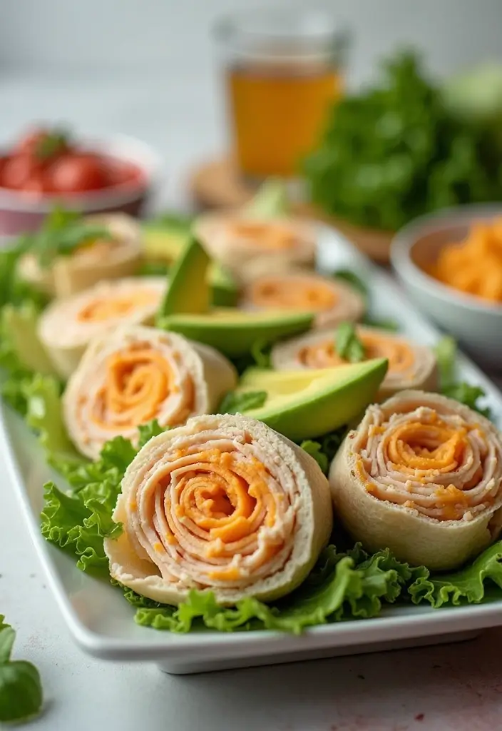 30 Low-Carb Meal Prep Recipes for Weight Loss Goals 42 30 Low-Carb Meal Prep Recipes for Weight Loss Goals - 8. Turkey and Cheese Roll-Ups