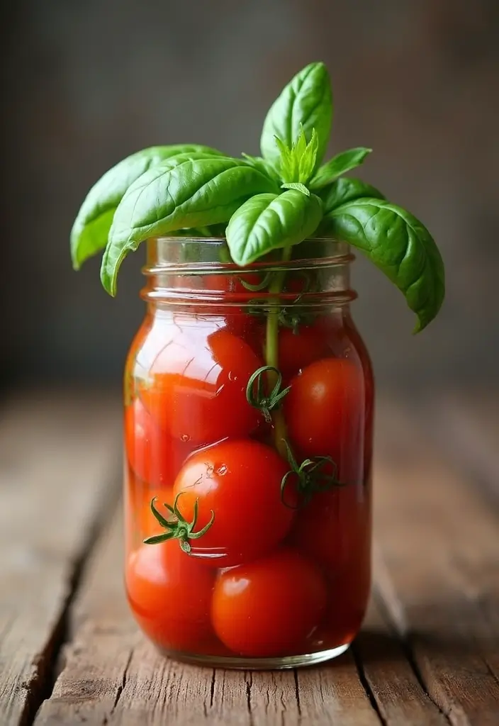 30 Mason Jar Salad Meal Prep Recipes That Stay Fresh All Week 100 30 Mason Jar Salad Meal Prep Recipes That Stay Fresh All Week - 18. Tomato and Basil Salad