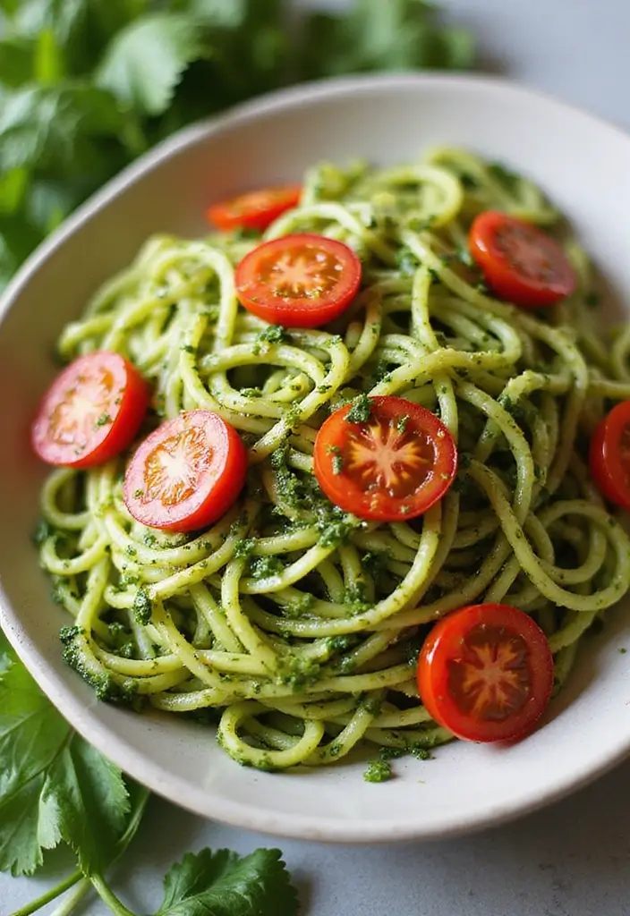 30 Meal Prep Recipes for the Week That Save Time and Effort - 10. Zucchini Noodles with Pesto