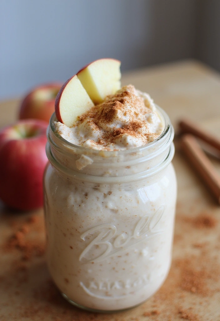 30 Meal Prep Recipes for the Week That Save Time and Effort - 17. Apple Cinnamon Overnight Oats