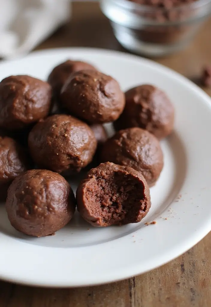 30 Meal Prep Recipes for the Week That Save Time and Effort - 20. Chocolate Protein Balls