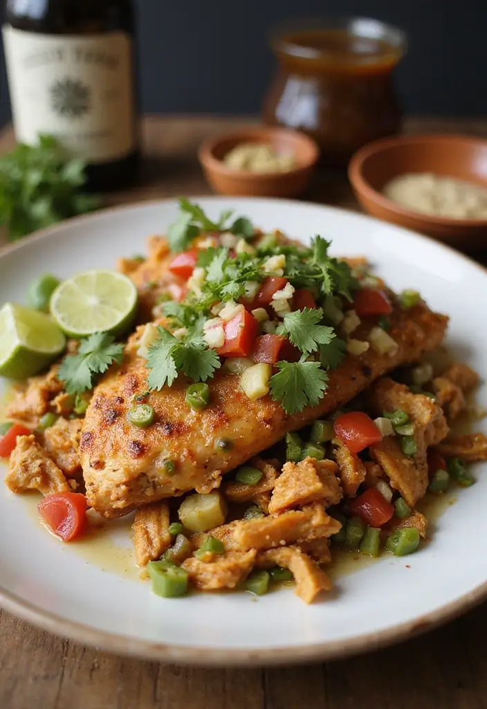 30 Meal Prep Recipes for the Week That Save Time and Effort - 23. Salsa Verde Chicken