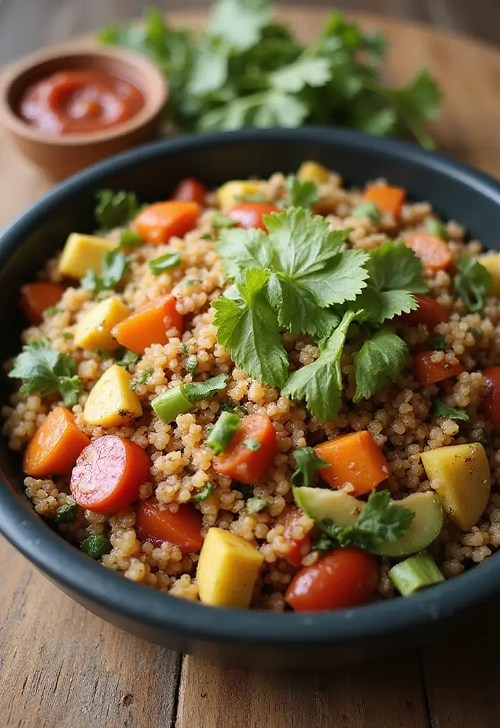 30 Meal Prep Recipes for the Week That Save Time and Effort - 28. Southwest Quinoa Salad