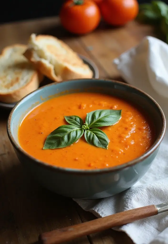 30 Meal Prep Recipes for the Week That Save Time and Effort - 6. Creamy Tomato Basil Soup