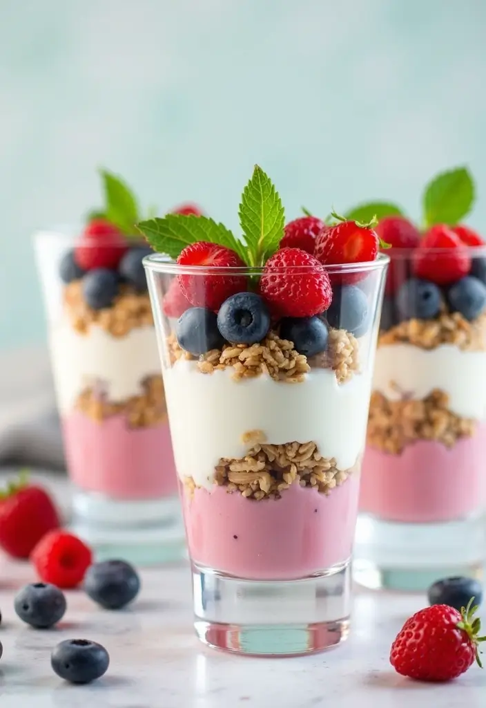 30 Mediterranean Diet Meal Prep Recipes for a Fresh Week Ahead 44 30 Mediterranean Diet Meal Prep Recipes for a Fresh Week Ahead - 10. Greek Yogurt Parfait