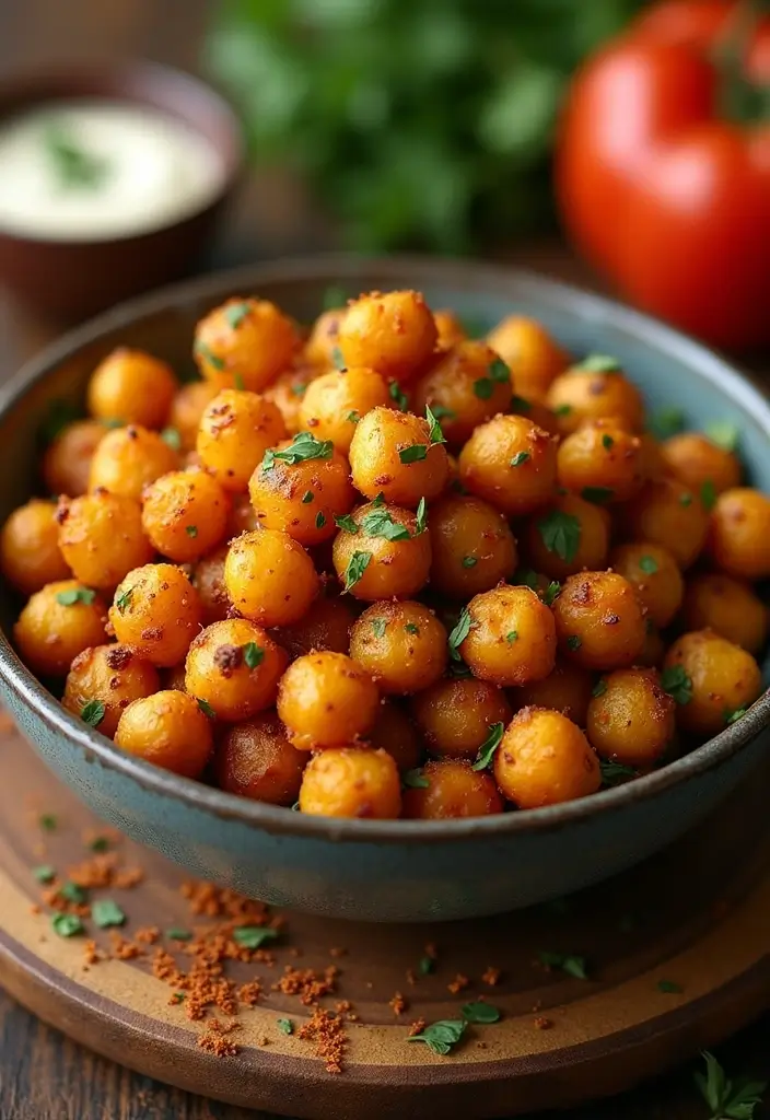 30 Mediterranean Diet Meal Prep Recipes for a Fresh Week Ahead 73 30 Mediterranean Diet Meal Prep Recipes for a Fresh Week Ahead - 15. Spicy Roasted Chickpeas