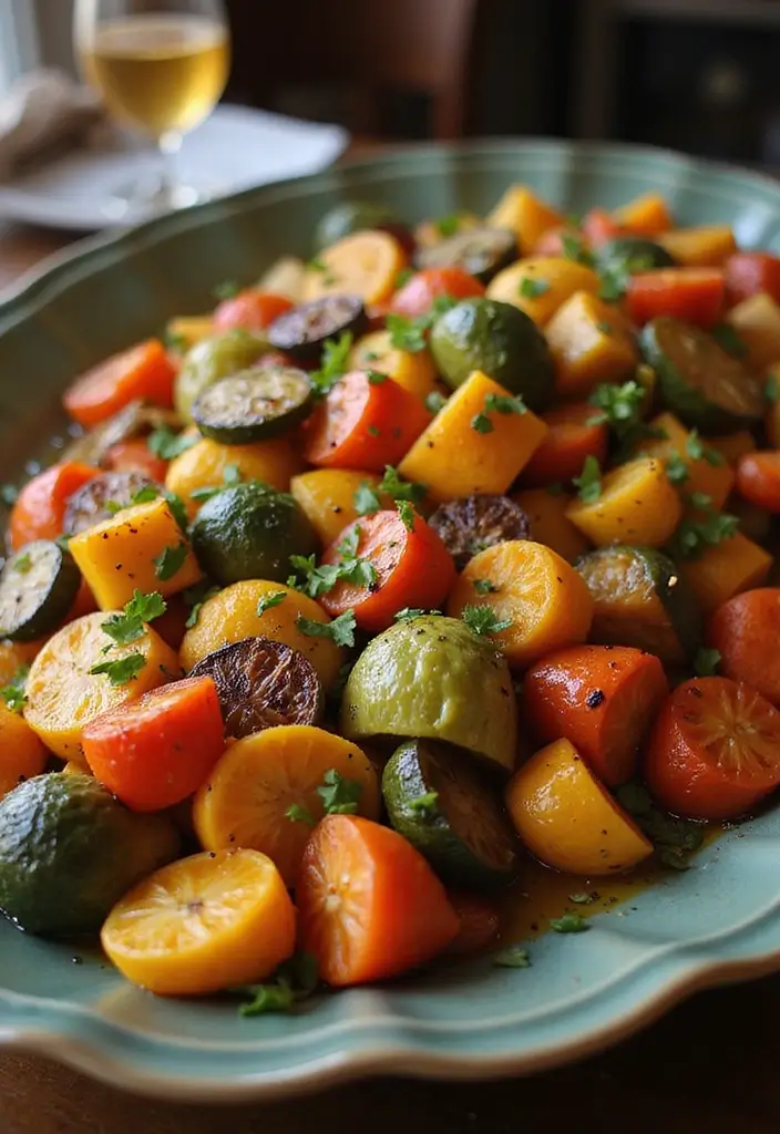 30 Mediterranean Diet Meal Prep Recipes for a Fresh Week Ahead 129 30 Mediterranean Diet Meal Prep Recipes for a Fresh Week Ahead - 25. Roasted Vegetable Medley