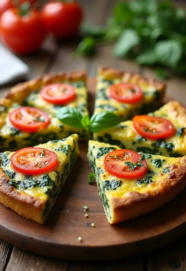 30 Mediterranean Diet Meal Prep Recipes for a Fresh Week Ahead 134 30 Mediterranean Diet Meal Prep Recipes for a Fresh Week Ahead - 26. Spinach and Tomato Frittata