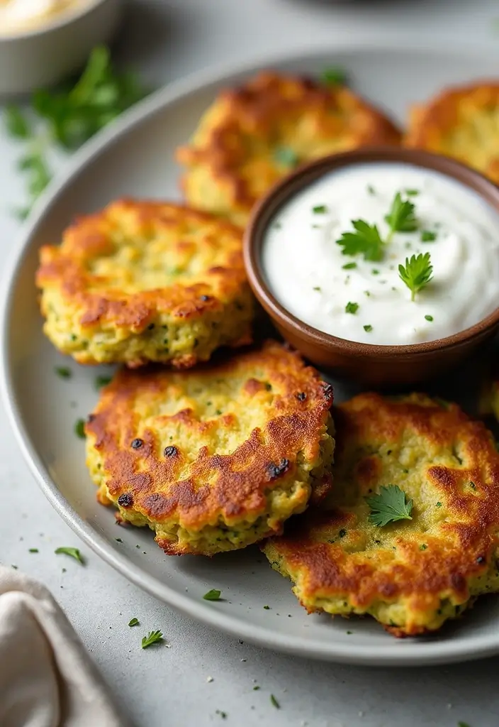 30 Mediterranean Diet Meal Prep Recipes for a Fresh Week Ahead 39 30 Mediterranean Diet Meal Prep Recipes for a Fresh Week Ahead - 9. Zucchini Fritters