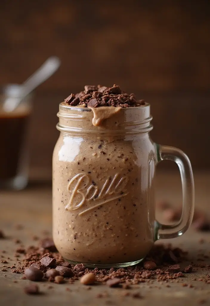 30 Overnight Oats Meal Prep Recipes for Healthy Mornings - 22. Mocha Oats