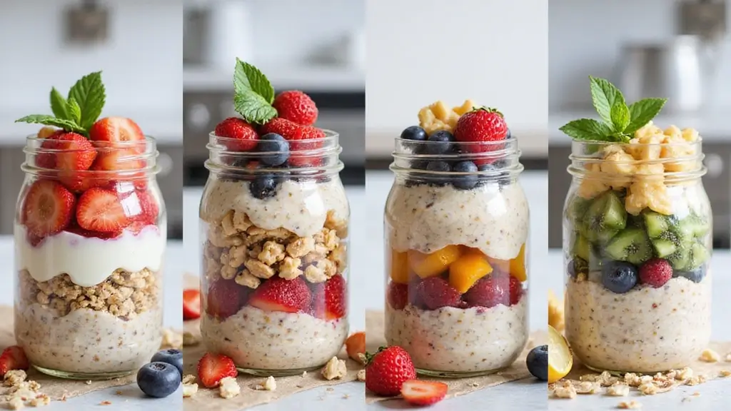 30 Overnight Oats Meal Prep Recipes for Healthy Mornings