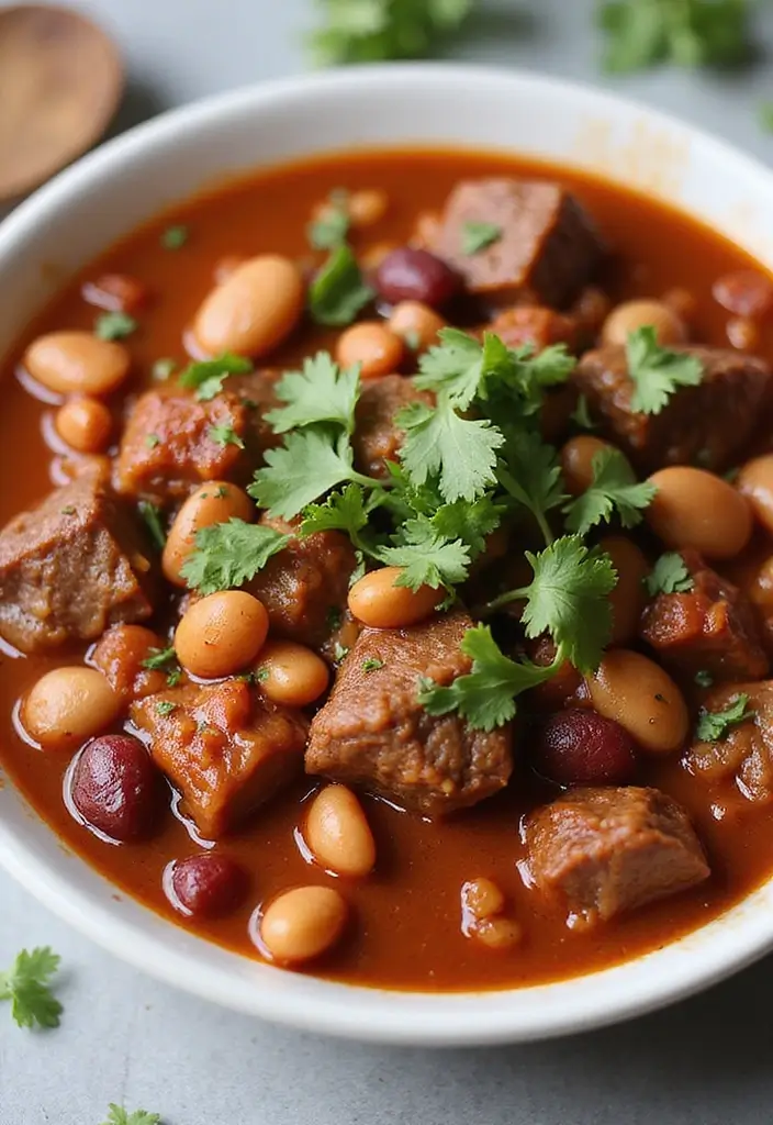 30 Steak Meal Prep Recipes for Protein-Packed Meals 73 30 Steak Meal Prep Recipes for Protein-Packed Meals - 13. BBQ Steak and Bean Chili