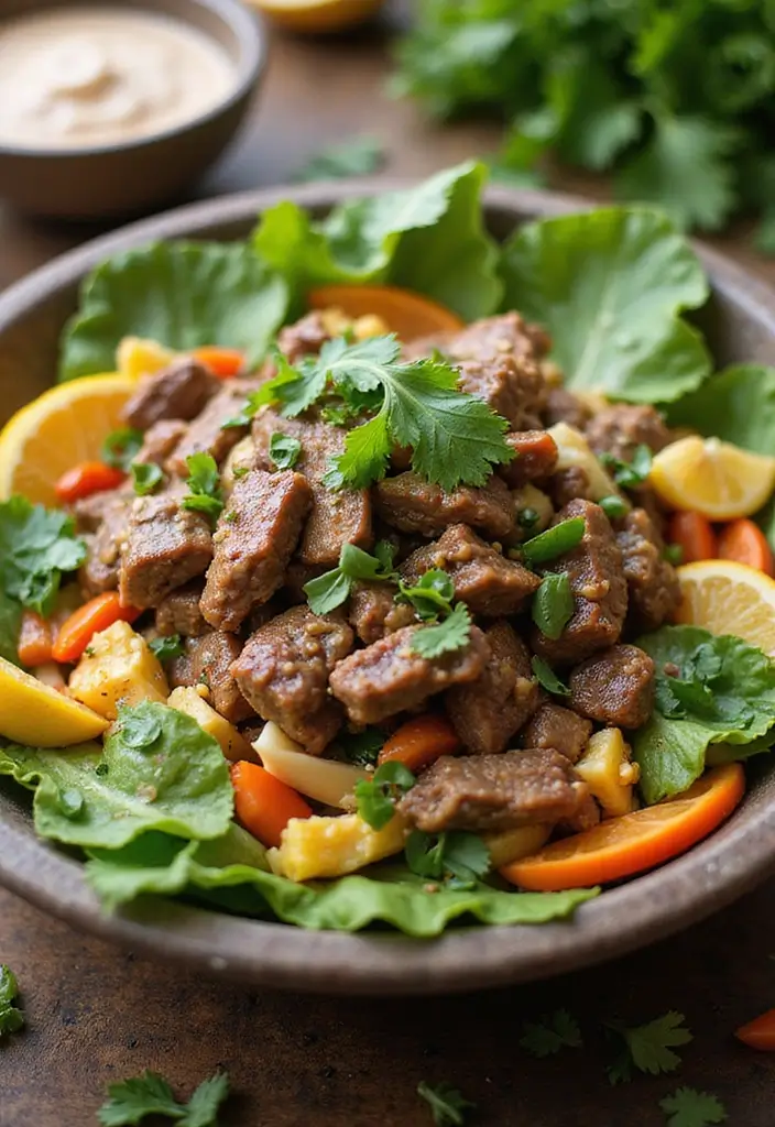 30 Steak Meal Prep Recipes for Protein-Packed Meals 124 30 Steak Meal Prep Recipes for Protein-Packed Meals - 22. Thai Beef Salad