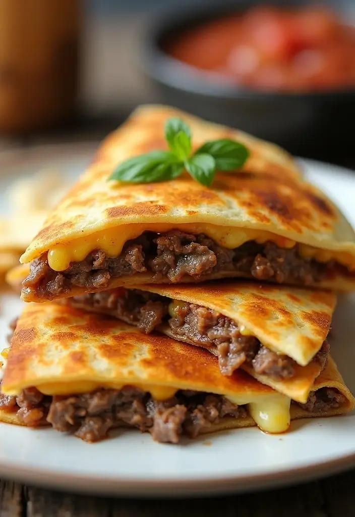 30 Steak Meal Prep Recipes for Protein-Packed Meals 144 30 Steak Meal Prep Recipes for Protein-Packed Meals - 26. Steak and Egg Breakfast Quesadillas