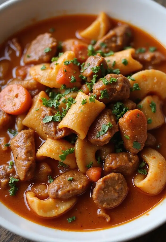 30 Steak Meal Prep Recipes for Protein-Packed Meals 152 30 Steak Meal Prep Recipes for Protein-Packed Meals - 28. Beef Goulash