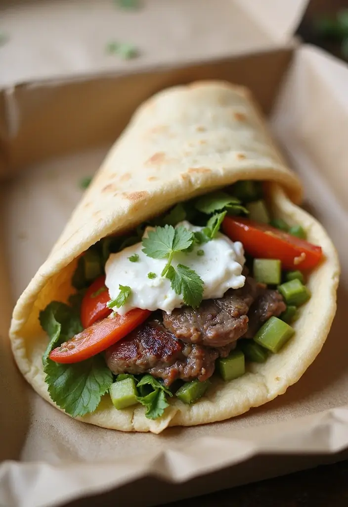 30 Steak Meal Prep Recipes for Protein-Packed Meals 27 30 Steak Meal Prep Recipes for Protein-Packed Meals - 5. Mediterranean Steak Wraps